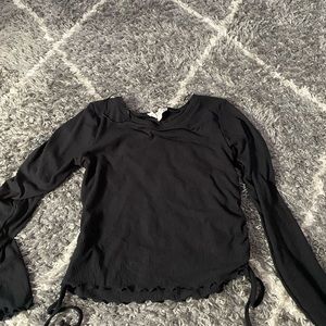 Ruched Long Sleeve Top